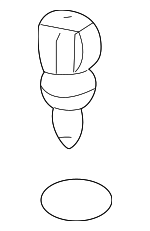 37870PK2015 - Cooling System: Thermo Sensor for Honda: Accord, Civic, CRX, Insight, Odyssey, Pilot, Prelude, S2000 Image