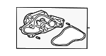 19200RDVJ01 - Cooling System: Water Pump Assembly for Honda: Accord, Accord Crosstour, Crosstour, Odyssey, Passport, Pilot, Ridgeline Image
