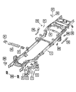 68349848AD - : Chassis Frame Assembly for Mopar Image