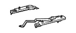 4856991 - Body: Seat Track for Dodge: B150, B1500, B250, B2500, B350, B3500, D100, D150, D250, D350, Ramcharger, W100, W150, W250, W350 Image