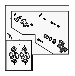 58230Q5000 - : Caliper Assembly for Kia Image
