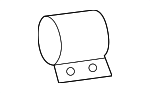 18307560781 - Exhaust: Center Muffler Clamp for BMW Image