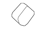 18308631988 - Exhaust: Front Bracket Insulator for BMW Image