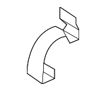 17217P2J300 - Engine: Air Cleaner Body Clip for Honda: Accord, Civic, Civic del Sol, Clarity, CR-V, CR-Z, Crosstour, Element, Fit, HR-V, Insight, Odyssey, S2000 Image