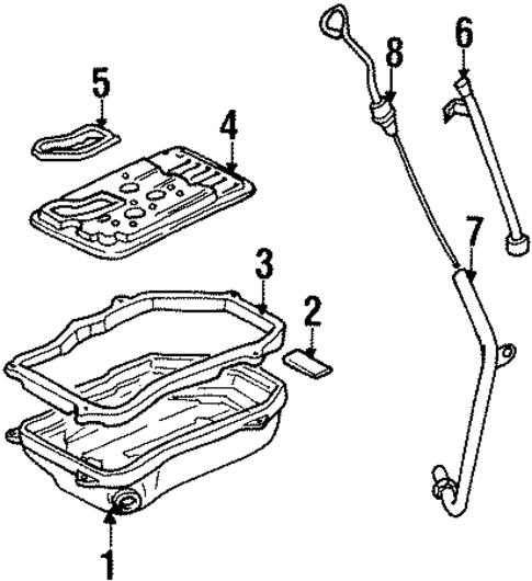 Transaxle Parts for 1996 Audi Cabriolet #0