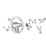 7KB711X9AA - Steering: Steering Wheel for Mopar Image image