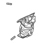 1555A321 - Exhaust: Exhaust Manifold for Mitsubishi: Outlander Image