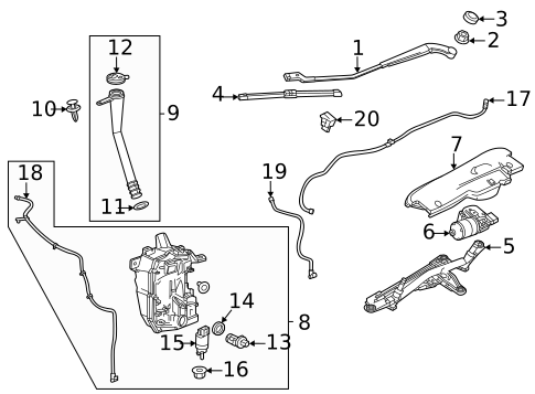 Wipers for 2025 Chevrolet Trailblazer #0