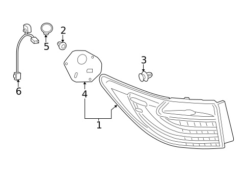 Tail Lamps for 2015 Lexus ES350 #0