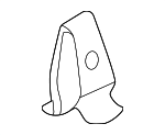 2909880100 - Body: Lift-gate Trim Panel Clip for Mercedes-Benz Image