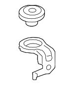 17119F0010 - Engine: Mount Bracket for Lexus: ES250, ES300h, ES350, NX250, NX350, NX350h, NX450h+, RX350, RX350h, RX450h+, TX350 Image