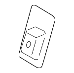 FT4Z58624A08AF - Body: Bezel for Lincoln: MKX Image