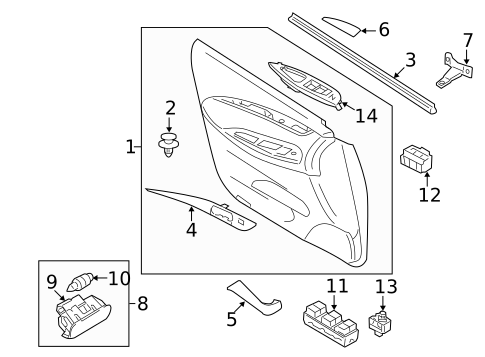 Mirrors for 2015 INFINITI QX50 #0