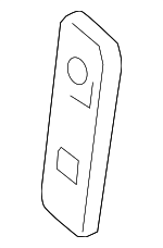 51227203561 - Body: Lower Hinge Spacer for BMW: 528i, 528i xDrive, 535d, 535d xDrive, 535i, 535i GT, 535i GT xDrive, 535i xDrive, 550i, 550i GT, 550i GT xDrive, 550i xDrive, 740i, 740Ld xDrive, 740Li, 740Li xDrive, 750i, 750i xDrive, 750Li, 750Li xDrive, 760Li, ActiveHybrid 5, ActiveHybrid 7, M5 Image