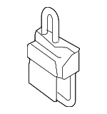 1K4833412Q - Body: Lower Hinge for Volkswagen Image