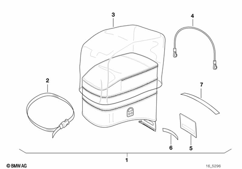 Luggage & Storage for 1997 BMW-Motorrad R 1100 RS #1