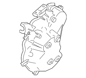 97053645200 - Body: Drive Unit for Porsche Image