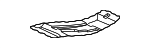YF1Z54046B46AA - Body: Console Mat for Ford Image