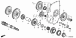21215PRP000 - Transmission - Automatic: HOLDER, IDLE SHAFT for Honda Image