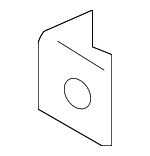 41008495775 - Body: Fender Rear Bracket for BMW: 230i, 230i xDrive, 330e, 330e xDrive, 330i, 330i xDrive, 430i, 430i Gran Coupe, 430i xDrive, 430i xDrive Gran Coupe, 740i, 750e xDrive, 760i xDrive, i4, i5, i7, M2, M240i, M240i xDrive, M3, M340i, M340i xDrive, M4, M440i, M440i Gran Coupe, M440i xDrive, M440i xDrive Gran Coupe Image