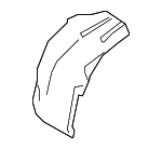 51719463807 - Body: Ft Fender Liner for BMW: 430i Gran Coupe, 430i xDrive Gran Coupe, M440i Gran Coupe, M440i xDrive Gran Coupe Image