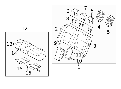 Master Cylinder - Components On Dash Panel for 2015 Hyundai Sonata #2