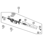 68323954AE - : Steering Gear Heat Shield for Mopar Image