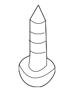 9CF600516B - Body: Fender Liner Bolt for Mazda: 2, 3, 5, 6, CX-3, CX-30, CX-5, CX-50, CX-7, CX-70, CX-9, CX-90, Miata, MPV, MX-30 EV, MX-5 Miata, Protege, Protege5, RX-8 Image