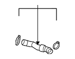 13742756042 - Cooling System: Connector Hose for Mini: Cooper Image