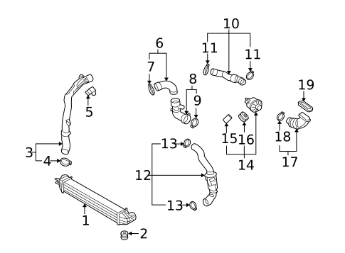 Intercooler for 2012 Mini Cooper #1