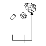 13742756044 - : Hybrid / Electric Vehicle Sound Alert Speaker for Mini: Cooper Image