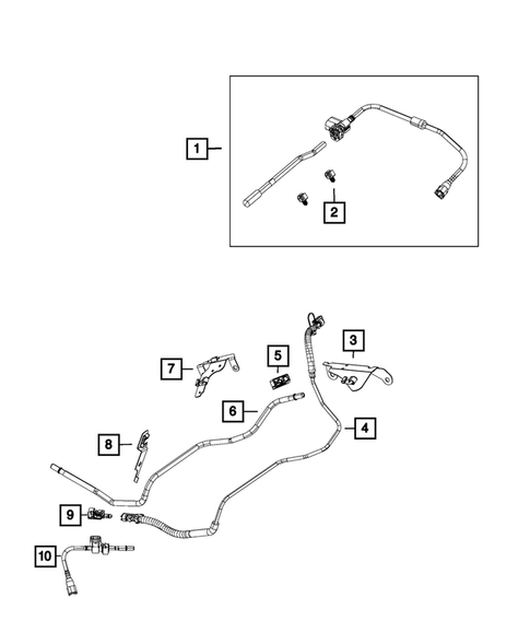 Fuel Lines for 2013 Ram 1500 #1
