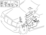 2015453640 - Electrical Equipment and Instruments: Bracket for Mercedes-Benz Image