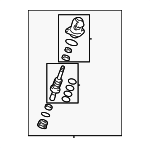 4421035021 - Steering: Pinion Assembly for Toyota: 4Runner, Tacoma Image