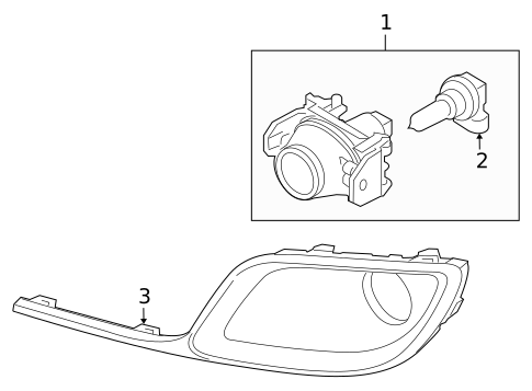 Bulbs - Chassis for 2018 Lincoln MKT #1