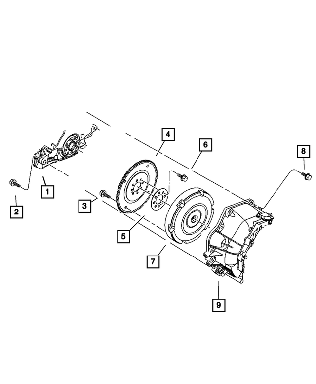 « MF140467 – NVG Manual Transaxle 5 Speed : Boulon pour Mopar Image »