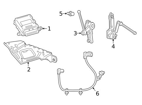 Electrical Components for 2024 GMC Sierra 1500 #0