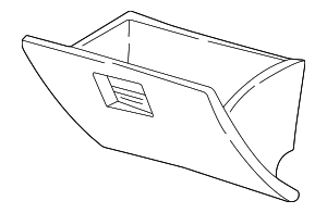 4C5Z7806024AAA - Body: Glove Box Door for Ford Image