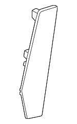 63255A35E63 - Body: Reflector for BMW Image