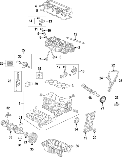 Oil Pump for 2011 Honda Insight #0