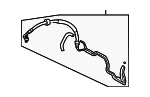 575102E001 - : Power Steering Pressure Hose for Hyundai: Tucson Image