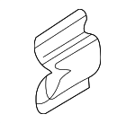 51138183102 - Body: Body Side Molding Fastener for BMW: 525i, 528i, 530i, 540i, 740i, 740iL, 750iL, M5 Image