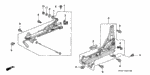 81262SM4J32 - Interior/Bumper: CAP, RAIL END (UPPER) for Honda Image
