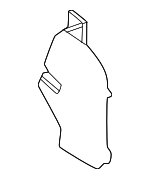 SL1Z78310B17AA - Body: End Cover for Ford Image