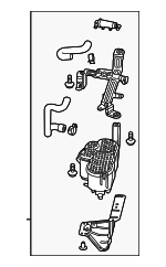 4M0201799AA - Emission System: Vapor Canister for Audi Image