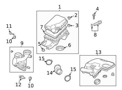 Sensors for 2008 Chevrolet Malibu #2