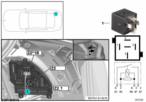 Relay for 2014 BMW Hybrid 5 #5
