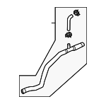 79121036C - : Center Hose for Audi: RS5 Image