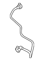 8K0121081BA - Cooling System: Vent Hose for Audi: RS5 Image