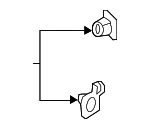 51128073862 - : Park Sensor Mount Kit for BMW: 530e, 530e xDrive, 530i, 530i xDrive, 540d xDrive, 540i, 540i xDrive, M5, M550i xDrive Image